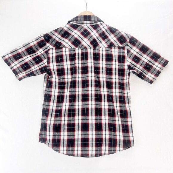 Roper Short Sleeve Snap Button Size L 12-14 - Picture 2 of 5